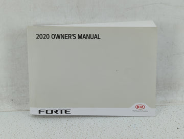 2020 Kia Forte Owners Manual Book Guide OEM Used Auto Parts - Oemusedautoparts1.com