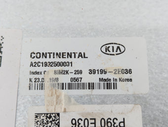 compare product 2019-2021 Kia Forte PCM Engine Control Computer ECU ECM PCU OEM P/N:39199-2E036 Fits Fits 2019 2020 2021 OEM Used Auto Parts