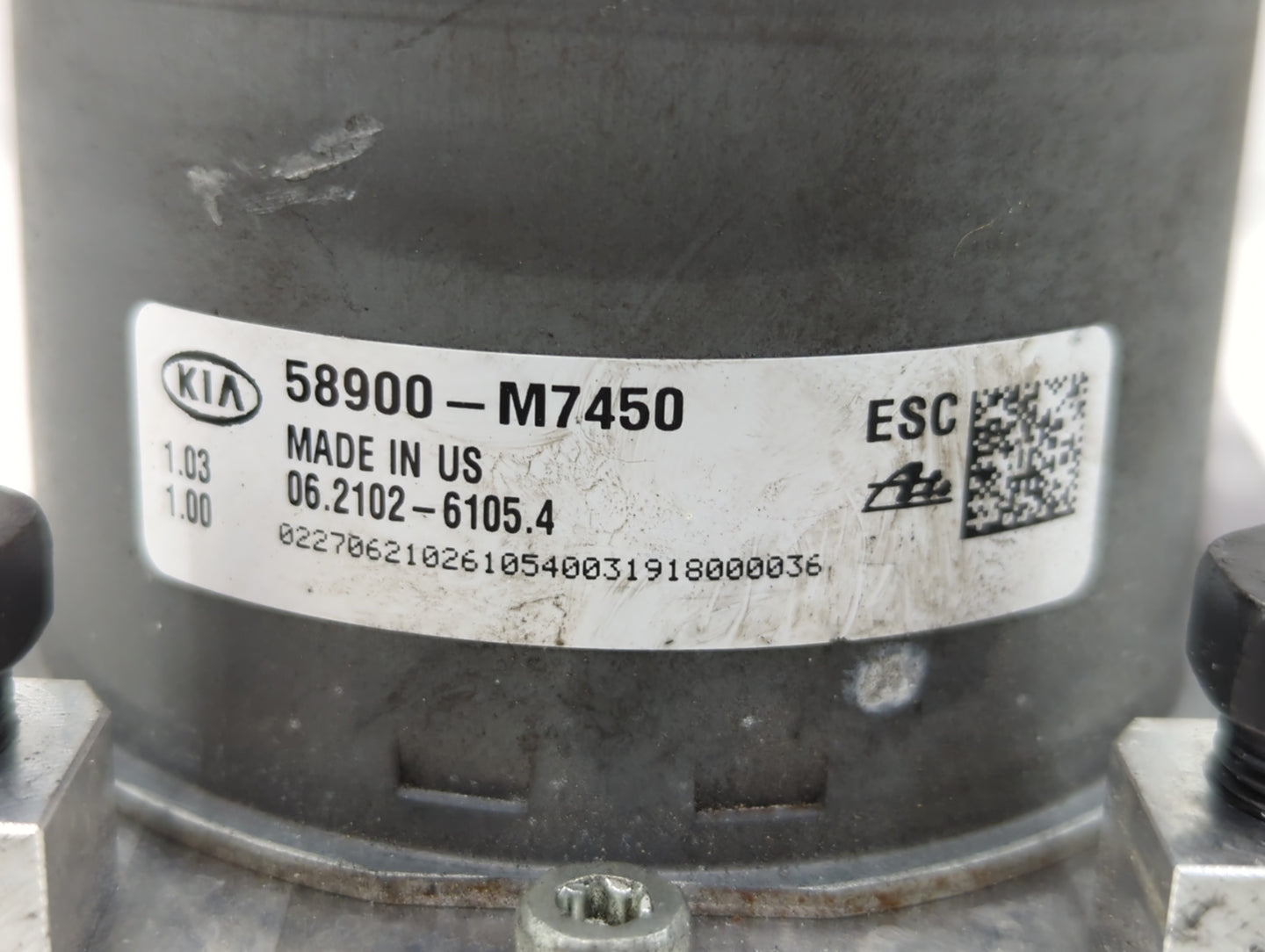 2019-2021 Kia Forte ABS Pump Control Module Replacement P/N:58900-M7450 Fits Fits 2019 2020 2021 OEM Used Auto Parts - Oemus