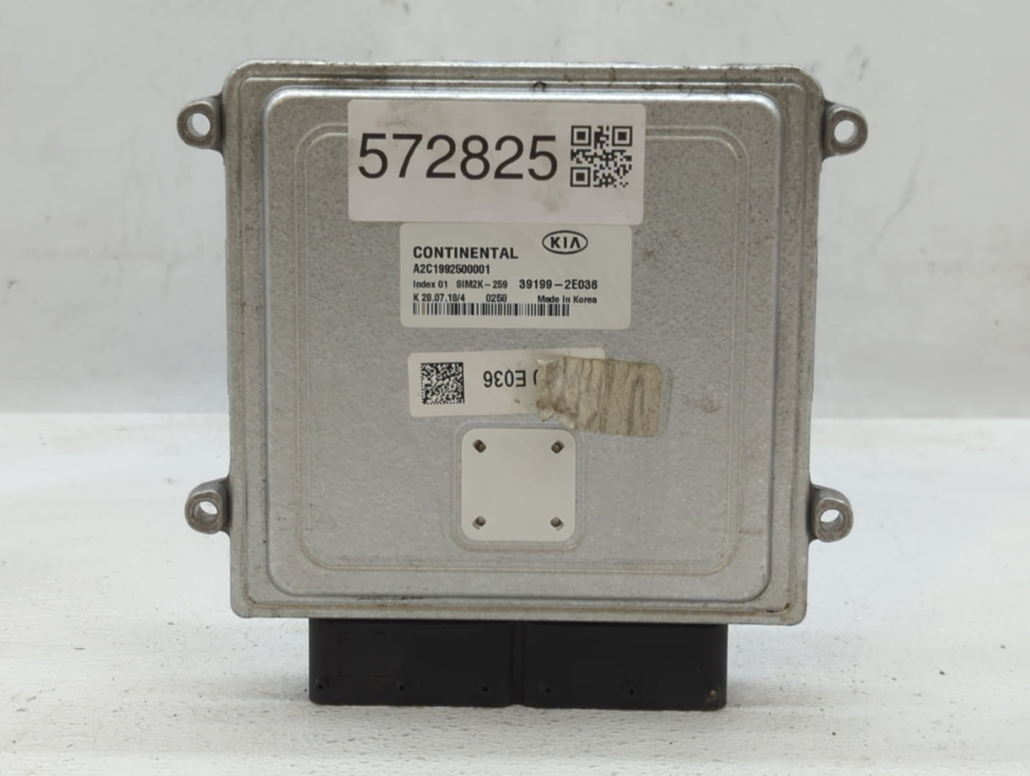 2019-2021 Kia Forte PCM Engine Control Computer ECU ECM PCU OEM P/N:39199-2E036 Fits Fits 2019 2020 2021 OEM Used Auto Parts