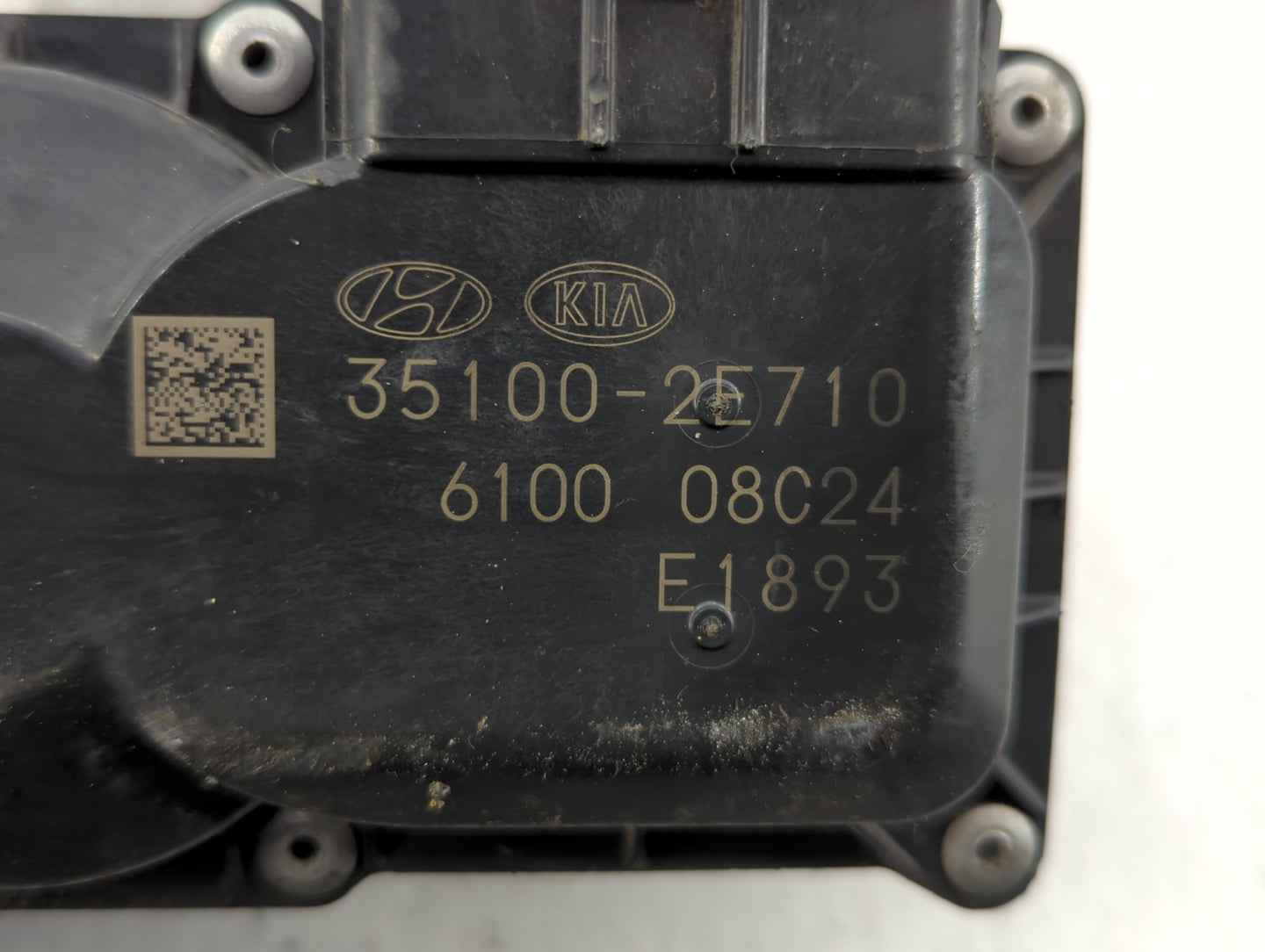 2019 Kia Forte Throttle Body P/N:E1893 6100 08C24, 35100-2E710 Fits OEM Used Auto Parts - Oemusedautoparts1.com