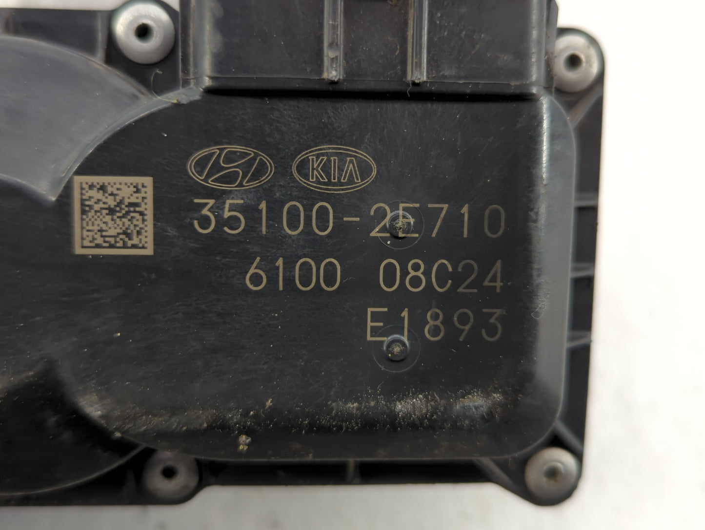 2019 Kia Forte Throttle Body P/N:E1893 6100 08C24, 35100-2E710 Fits OEM Used Auto Parts - Oemusedautoparts1.com