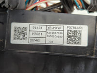 2019-2020 Kia Forte Fusebox Fuse Box Panel Relay Module P/N:91431 M7051 Fits Fits 2019 2020 OEM Used Auto Parts - Oemusedaut
