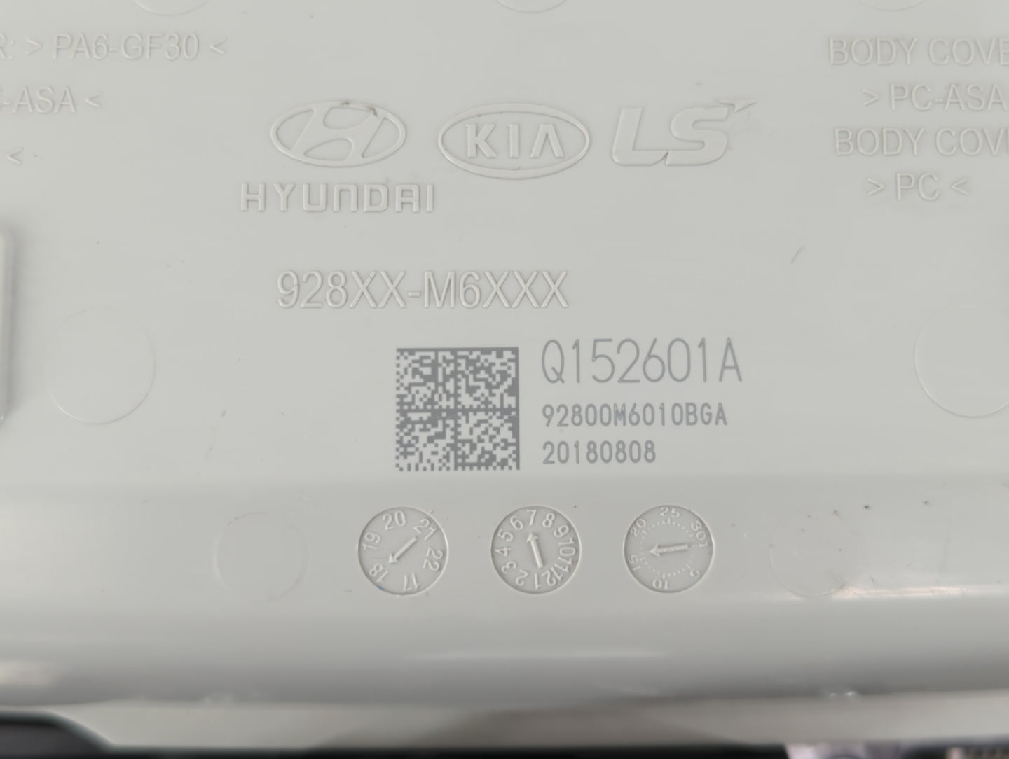 2020 Kia Forte Overhead Roof Console - Oemusedautoparts1.com