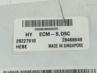 2020-2021 Kia Forte PCM Engine Control Computer ECU ECM PCU OEM P/N:39199-3C9 Fits Fits 2020 2021 OEM Used Auto Parts - Oemu