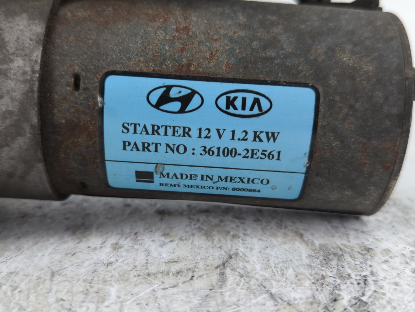 2017-2022 Kia Forte Car Starter Motor Solenoid OEM P/N:36100-2E561 Fits Fits 2017 2018 2019 2020 2021 2022 OEM Used Auto Par