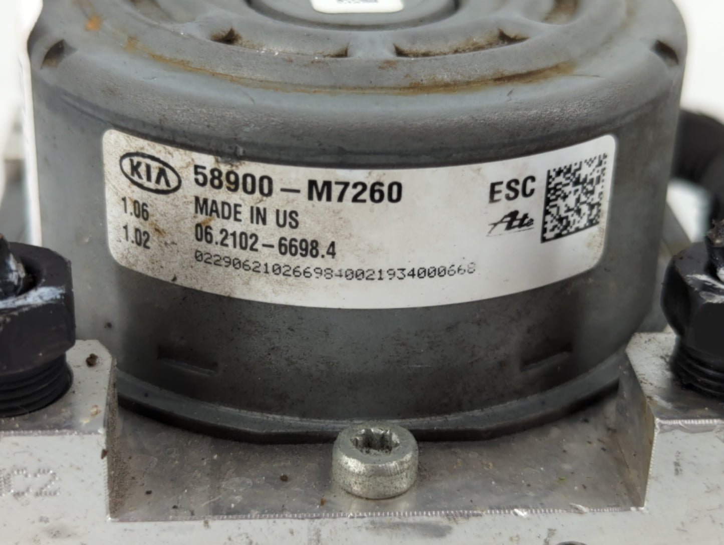 2019-2021 Kia Forte ABS Pump Control Module Replacement P/N:58900-M7260 Fits Fits 2019 2020 2021 OEM Used Auto Parts - Oemus