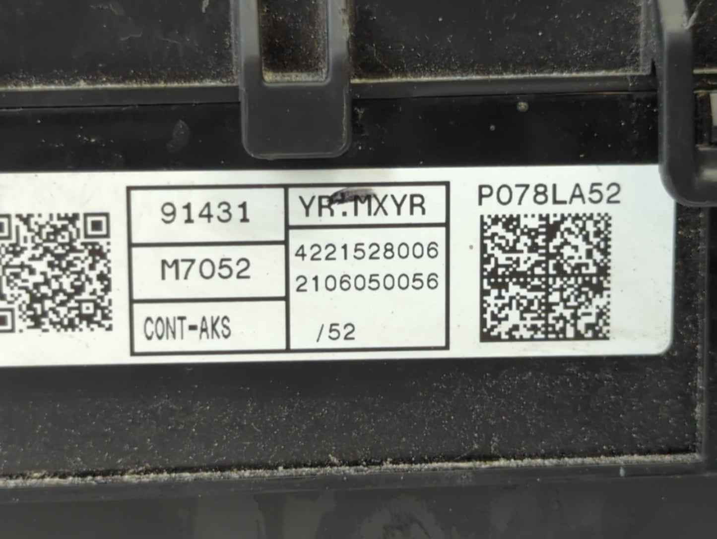 2020 Kia Forte Fusebox Fuse Box Panel Relay Module P/N:91431 M7052 Fits OEM Used Auto Parts - Oemusedautoparts1.com