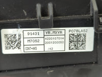 2019-2020 Kia Forte Fusebox Fuse Box Panel Relay Module P/N:91431 M7052 Fits Fits 2019 2020 OEM Used Auto Parts - Oemusedaut