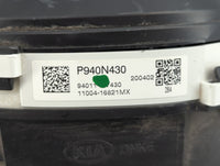 2019-2021 Kia Forte Instrument Cluster Speedometer Gauges P/N:P940N430 Fits Fits 2019 2020 2021 OEM Used Auto Parts - Oemuse