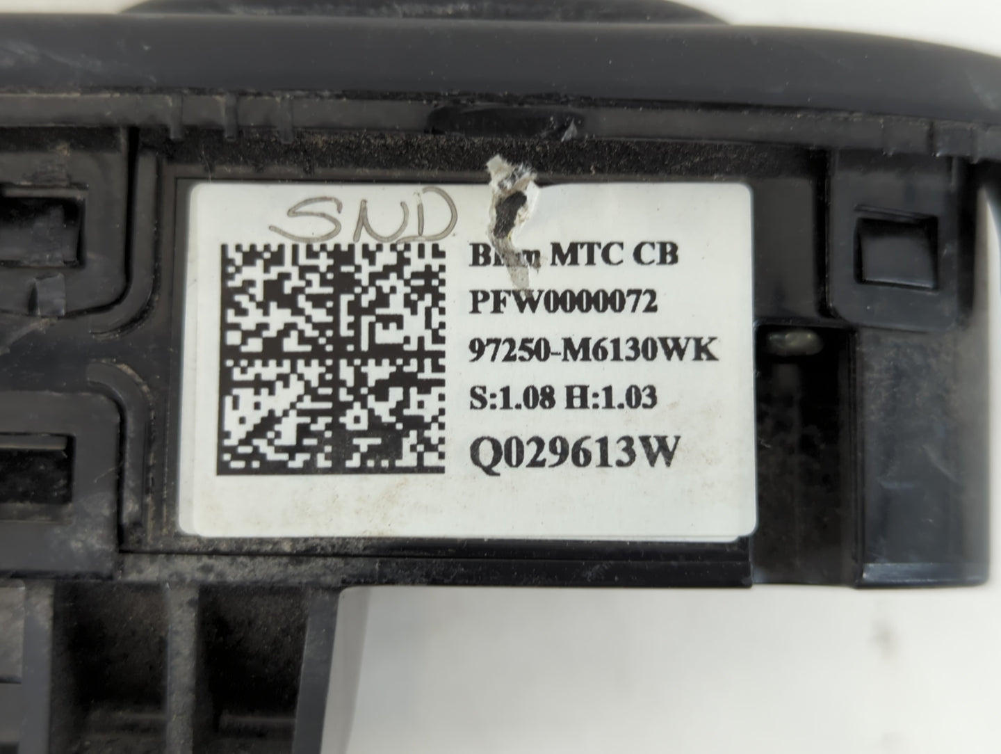 2019-2021 Kia Forte Climate Control Module Temperature AC/Heater Replacement P/N:6130 OLE796 97250-M6130WK Fits OEM Used Aut