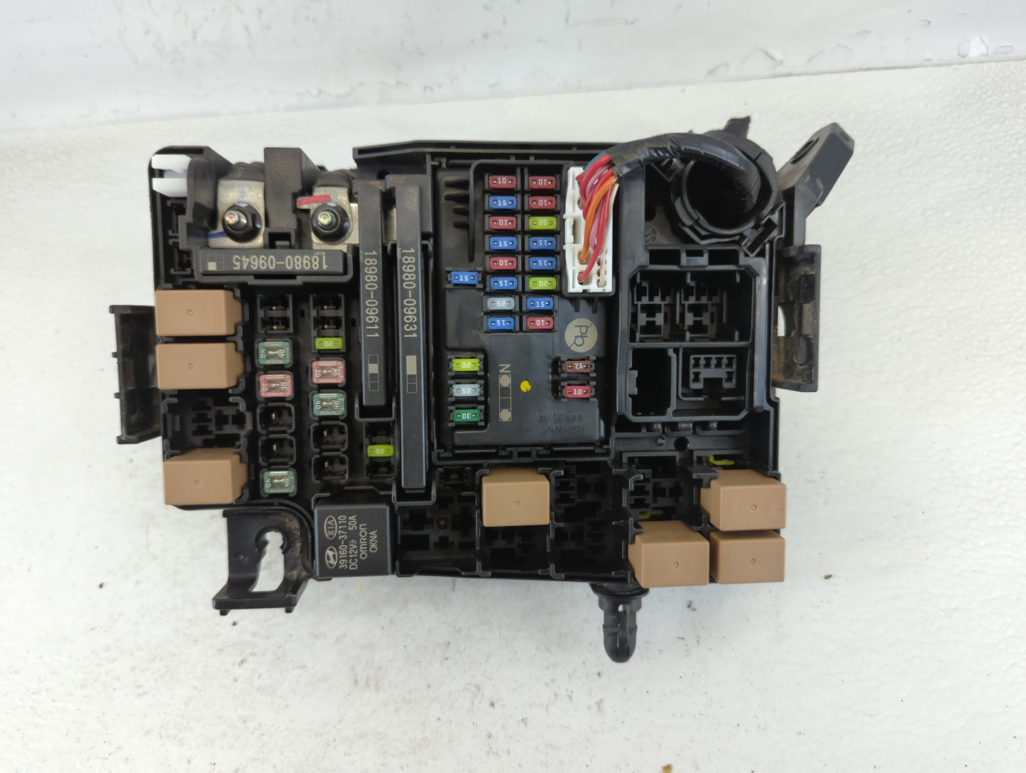 2019-2020 Kia Forte Fusebox Fuse Box Panel Relay Module P/N:91431 M7431 Fits Fits 2019 2020 OEM Used Auto Parts - Oemusedaut