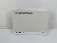 2020 Kia Forte Owners Manual Book Guide P/N:DLS4-EC9DB OEM Used Auto Parts - Oemusedautoparts1.com