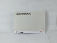 2020 Kia Forte Owners Manual Book Guide P/N:DLS4-EU01E OEM Used Auto Parts - Oemusedautoparts1.com
