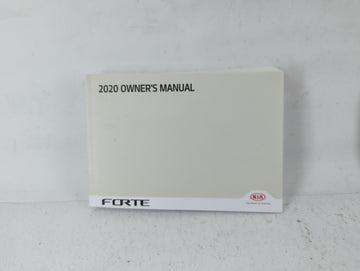 2020 Kia Forte Owners Manual Book Guide P/N:DLS4-EU01E OEM Used Auto Parts