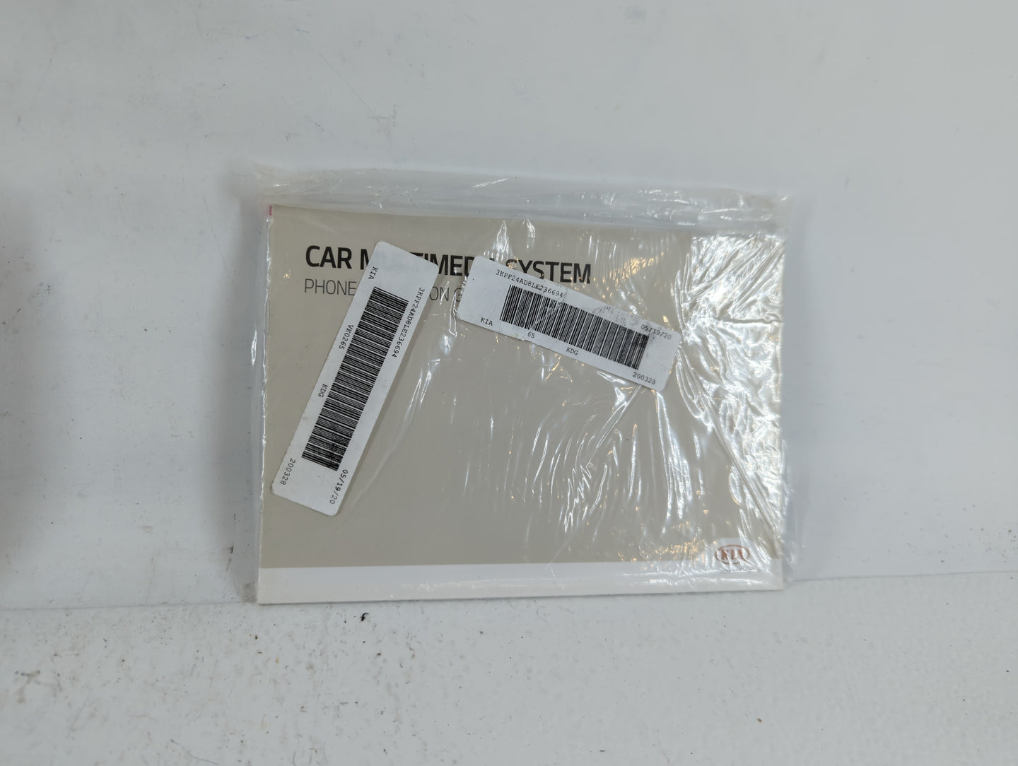 2020 Kia Forte Owners Manual Book Guide P/N:DLS4-EU01E OEM Used Auto Parts - Oemusedautoparts1.com