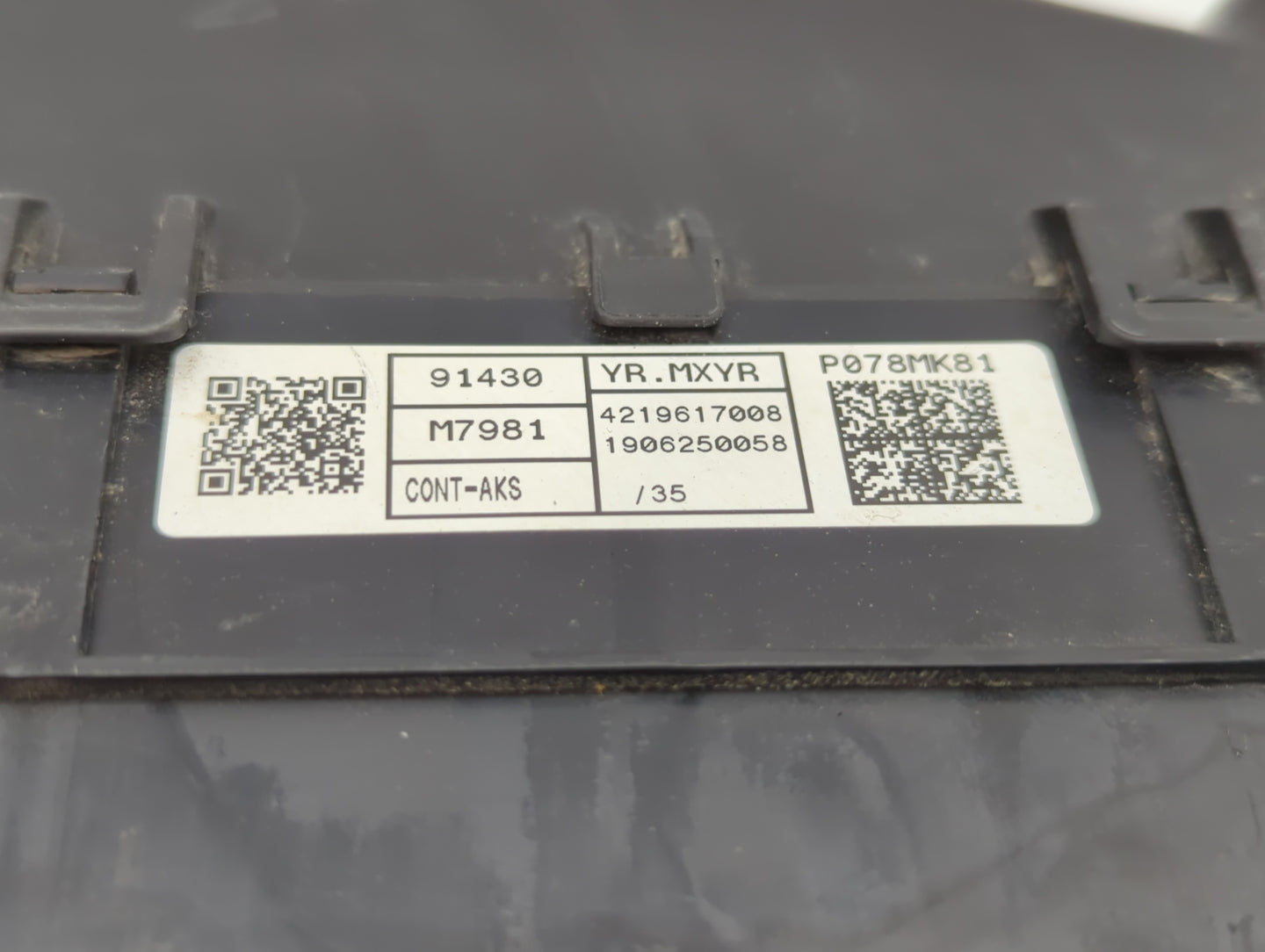 2019-2020 Kia Forte Fusebox Fuse Box Panel Relay Module P/N:91430 M7981 Fits Fits 2019 2020 OEM Used Auto Parts - Oemusedaut
