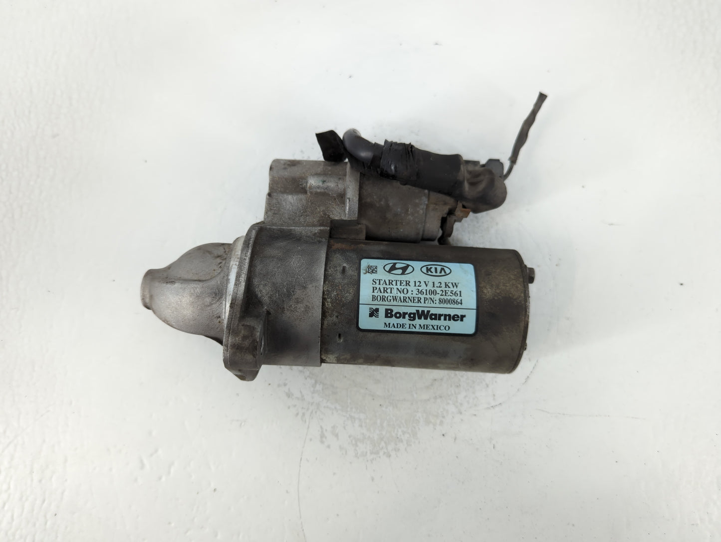 2017-2022 Kia Forte Car Starter Motor Solenoid OEM P/N:8000864 36100-2E561 Fits Fits 2017 2018 2019 2020 2021 2022 OEM Used 