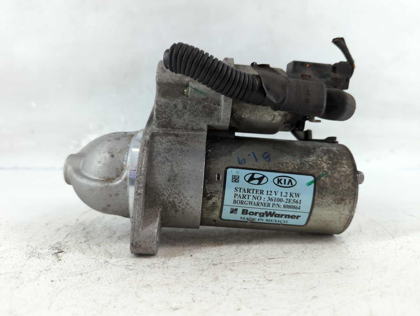 2017-2022 Kia Forte Car Starter Motor Solenoid OEM P/N:36100-2E561 Fits Fits 2017 2018 2019 2020 2021 2022 OEM Used Auto Par