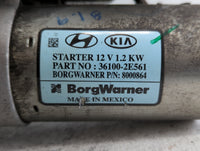 2017-2022 Kia Forte Car Starter Motor Solenoid OEM P/N:36100-2E561 Fits Fits 2017 2018 2019 2020 2021 2022 OEM Used Auto Par