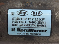 2017-2022 Kia Forte Car Starter Motor Solenoid OEM P/N:36100-2E561 Fits Fits 2017 2018 2019 2020 2021 2022 OEM Used Auto Par