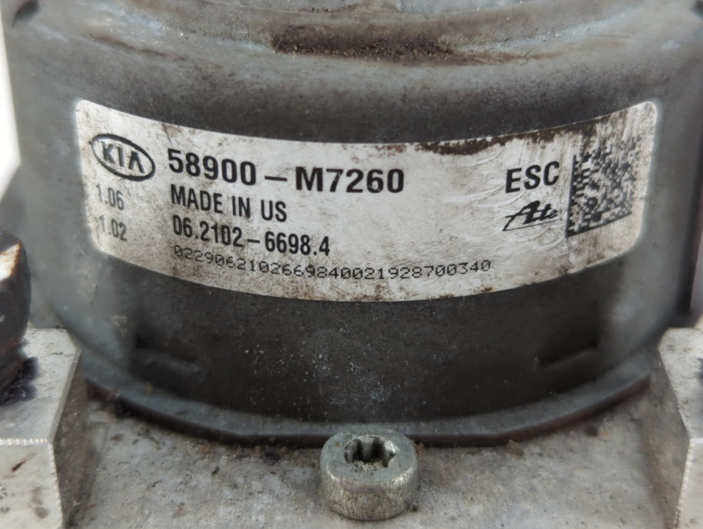 2019-2021 Kia Forte ABS Pump Control Module Replacement P/N:58900-M7260 Fits Fits 2019 2020 2021 OEM Used Auto Parts - Oemus