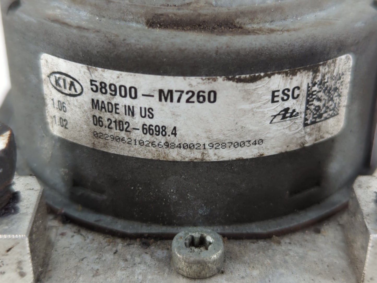 2019-2021 Kia Forte ABS Pump Control Module Replacement P/N:58900-M7260 Fits Fits 2019 2020 2021 OEM Used Auto Parts - Oemus