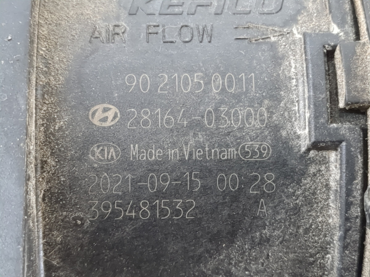 2017-2020 Kia Niro Mass Air Flow Meter Maf Sensor 1153160 - Oemusedautoparts1.com
