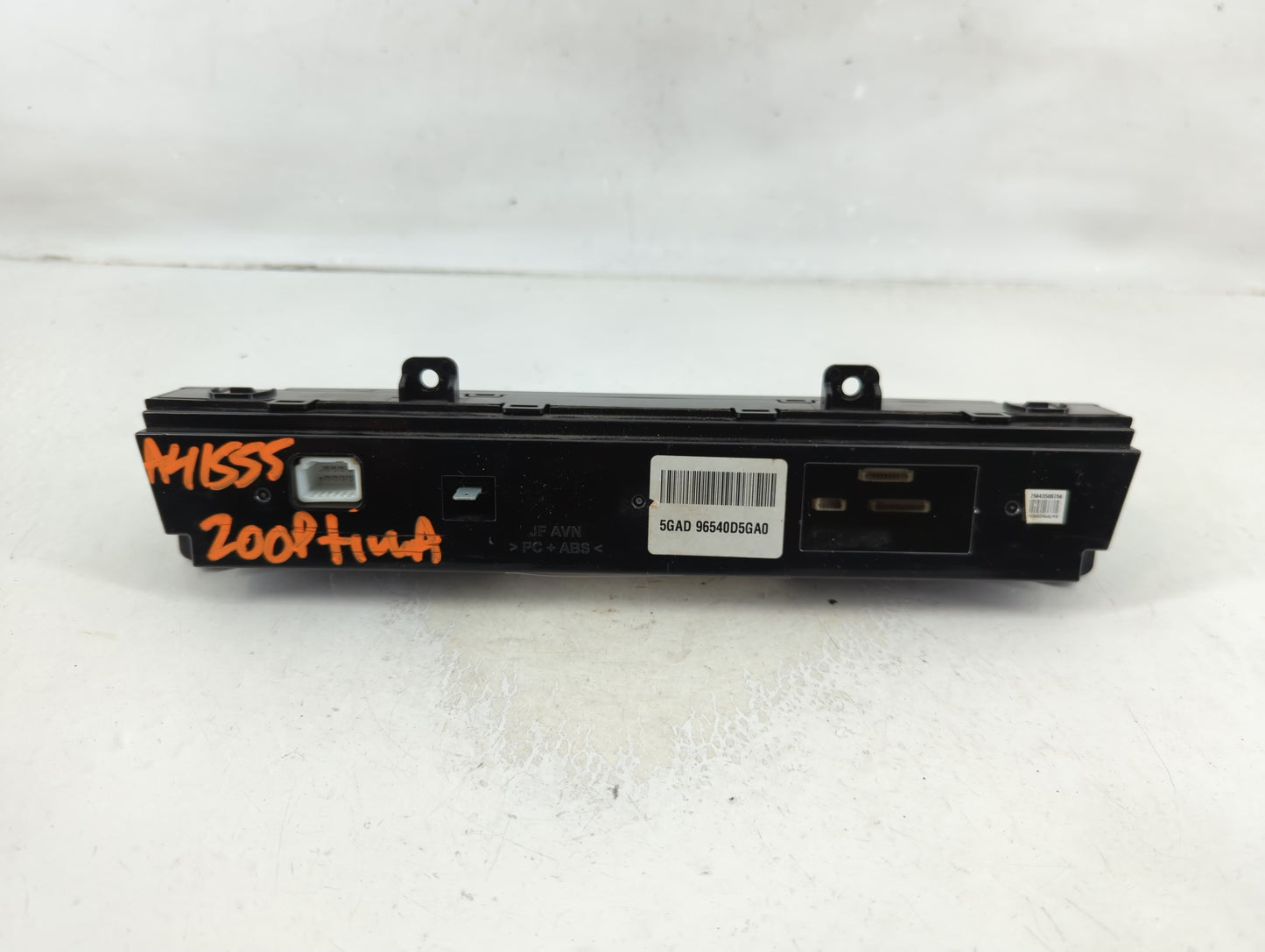 2019-2020 Kia Optima Radio AM FM Cd Player Receiver Replacement P/N:96540D5GA0 Fits Fits 2019 2020 OEM Used Auto Parts - Oem