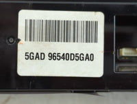 2019-2020 Kia Optima Radio AM FM Cd Player Receiver Replacement P/N:96540D5GA0 Fits Fits 2019 2020 OEM Used Auto Parts - Oem