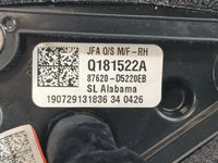 2016-2020 Kia Optima Passenger Side View Mirror - Right Door Mirror OEM Used - Oemusedautoparts1.com