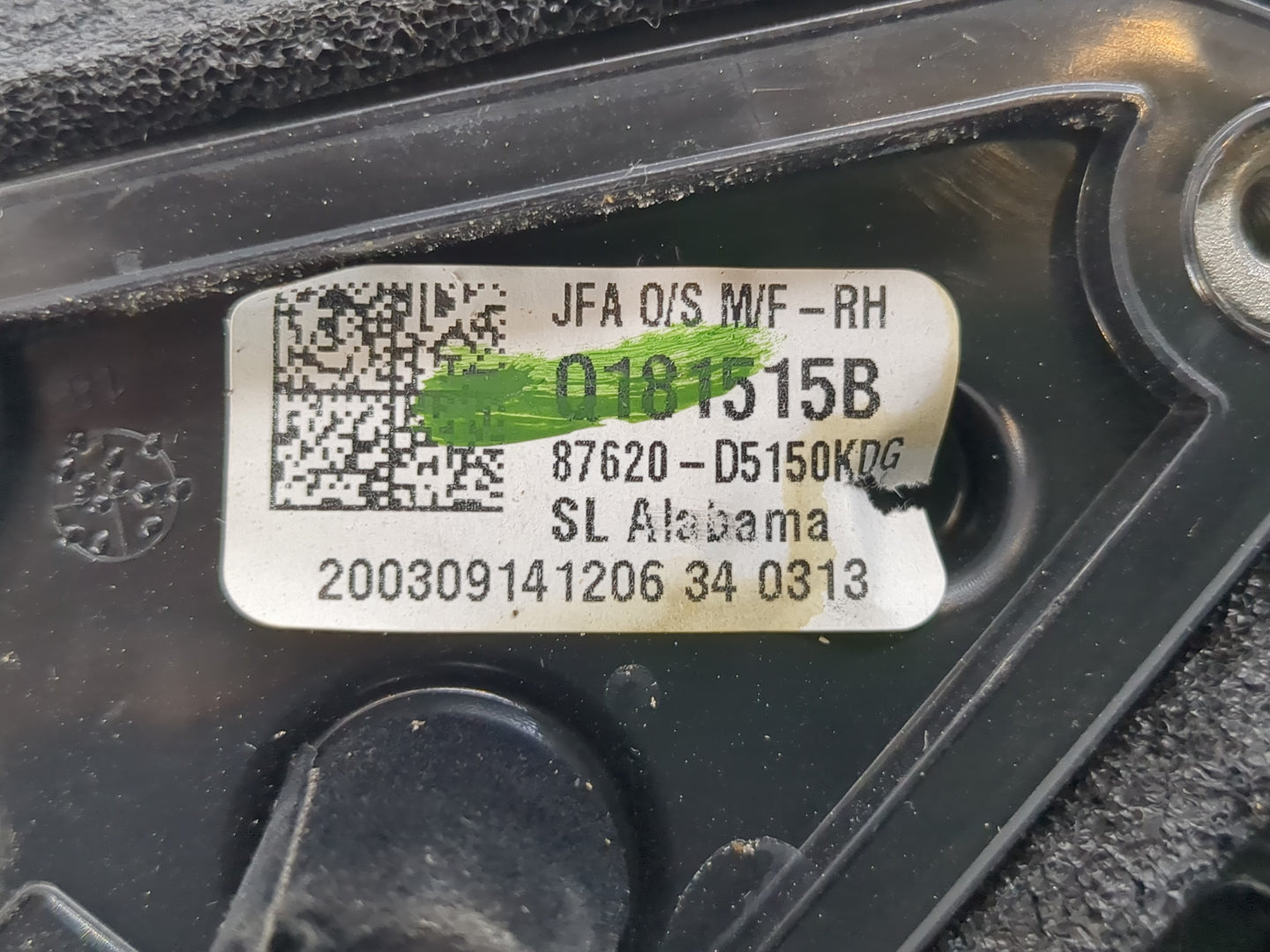 2016-2020 Kia Optima Passenger Side View Mirror - Right Door Mirror OEM Used - Oemusedautoparts1.com