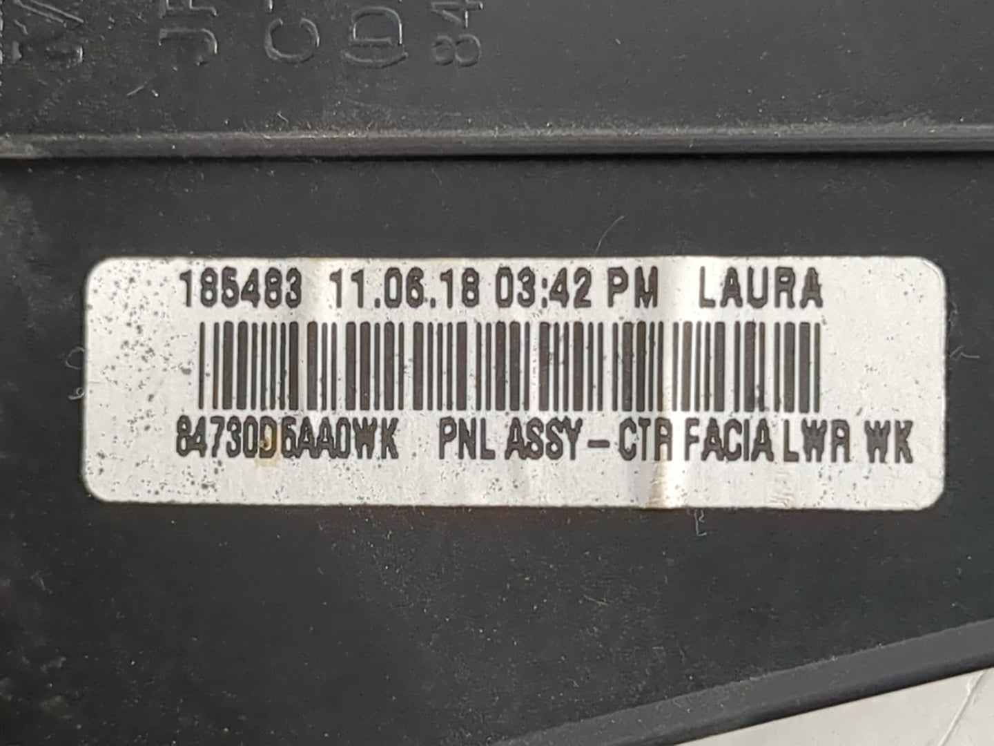 2019-2020 Kia Optima Radio Control Panel - Oemusedautoparts1.com