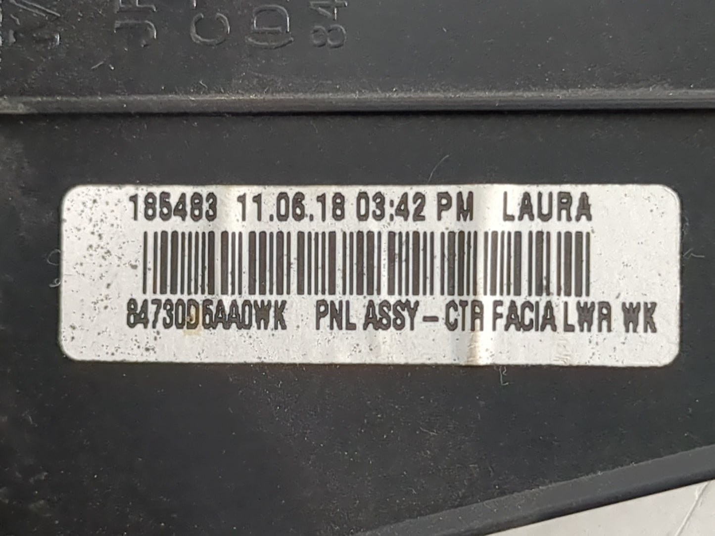 2019-2020 Kia Optima Radio Control Panel - Oemusedautoparts1.com