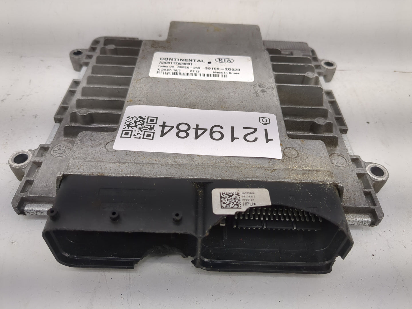 2019-2020 Kia Optima PCM Engine Control Computer ECU ECM PCU OEM P/N:39199-2G028 Fits Fits 2019 2020 OEM Used Auto Parts - O
