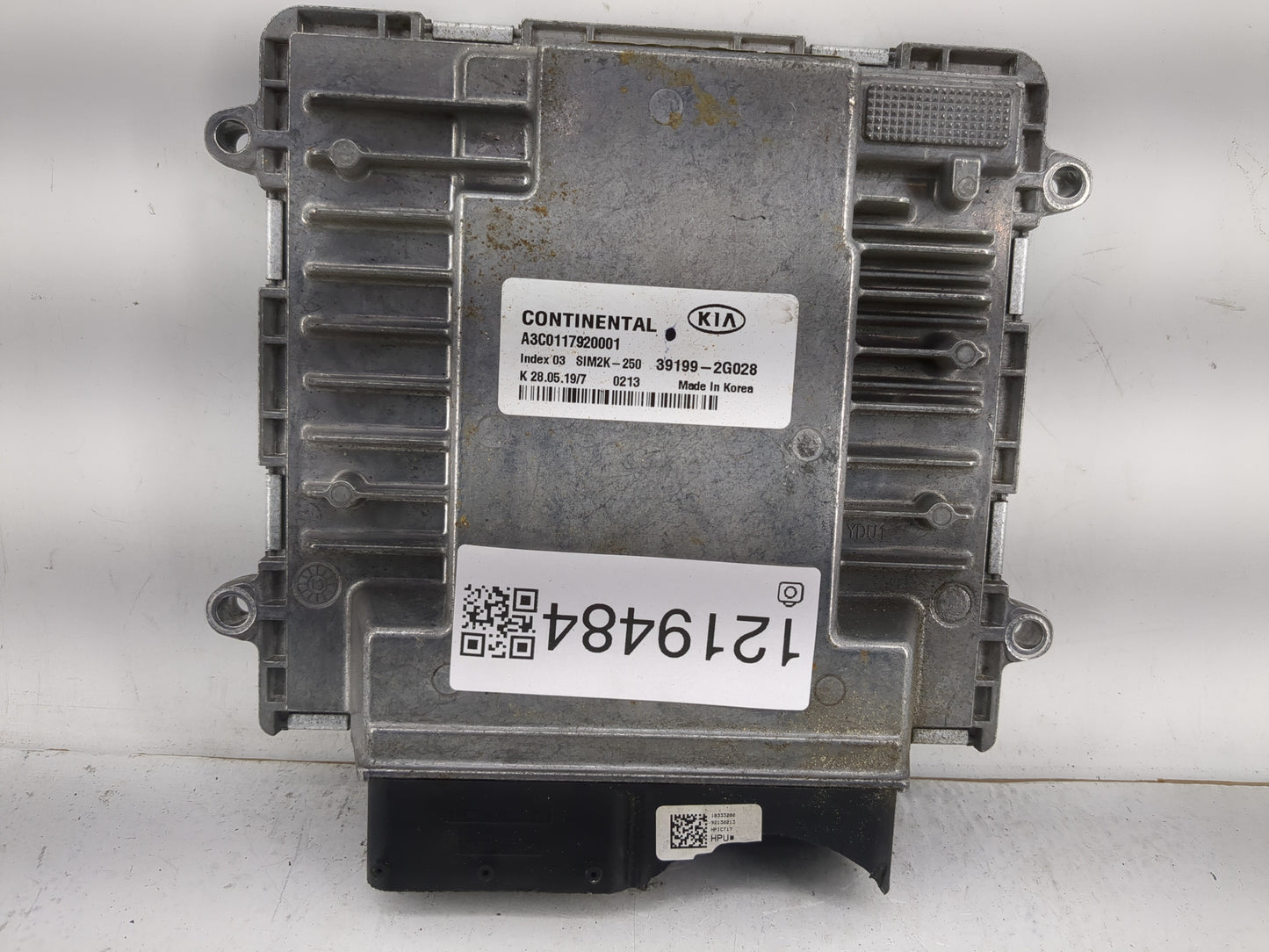 2019-2020 Kia Optima PCM Engine Control Computer ECU ECM PCU OEM P/N:39199-2G028 Fits Fits 2019 2020 OEM Used Auto Parts - O