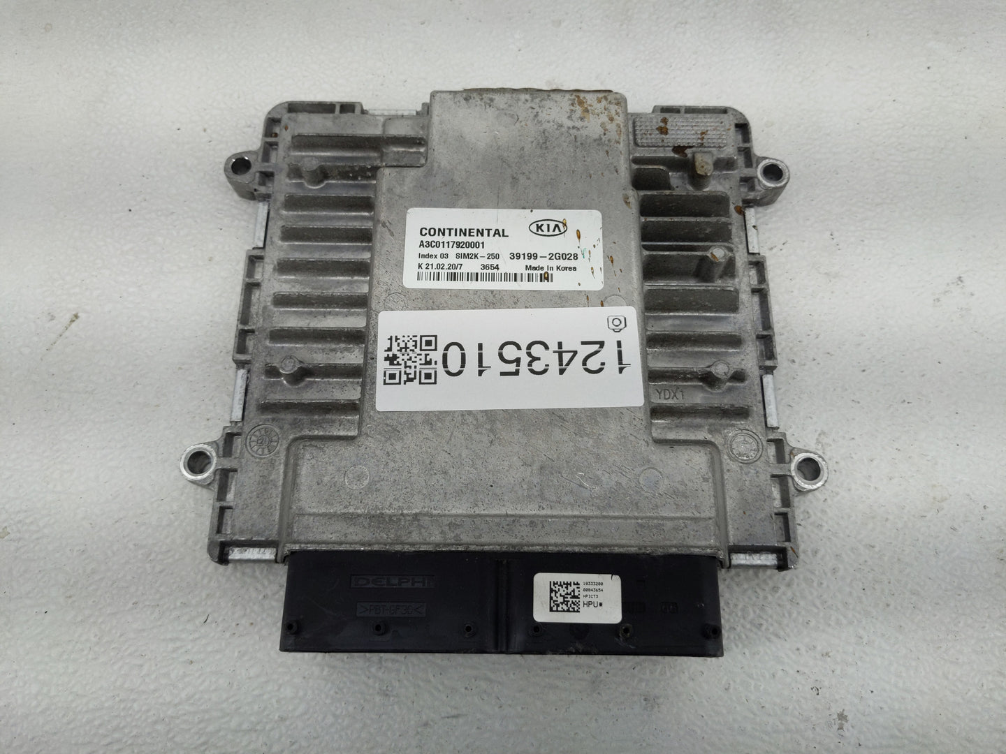 2020 Kia Optima PCM Engine Control Computer ECU ECM PCU OEM P/N:39199-2G028 Fits OEM Used Auto Parts - Oemusedautoparts1.com