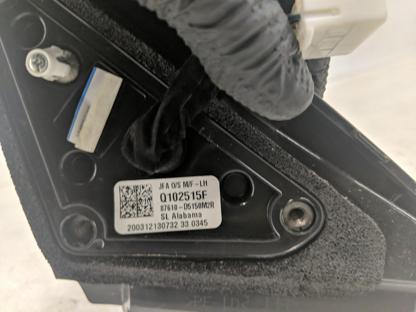 2016-2020 Kia Optima Side Mirror Replacement Driver Left View Door Mirror P/N:87610-D5150M2R Fits Fits 2016 2017 2018 2019 2