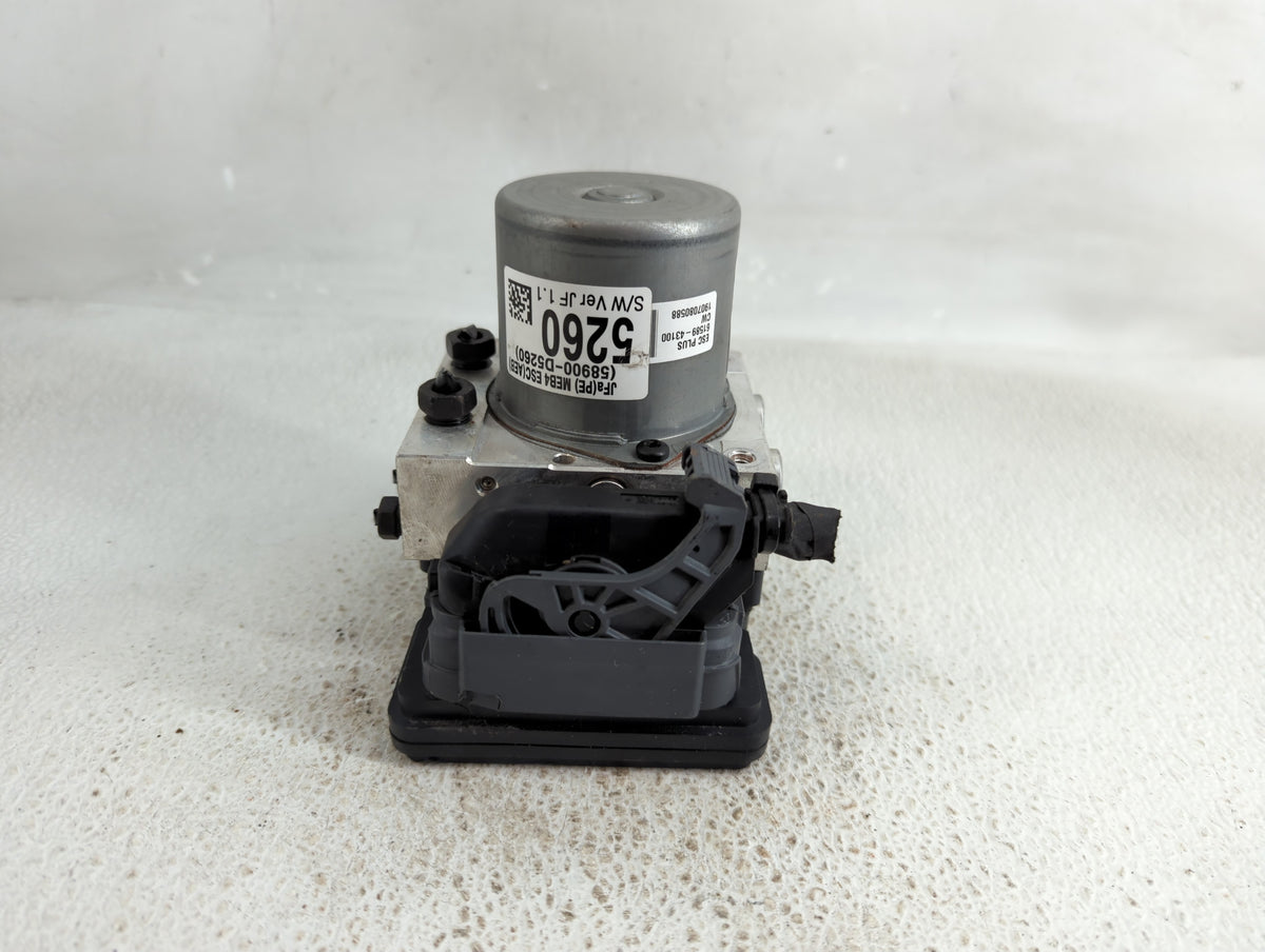 2019-2020 Kia Optima Anti-Lock Brake ABS Pump Module Actuator OEM P/N:58900-D5260 Fits Fits 2019 2020 OEM Used Auto Parts - 