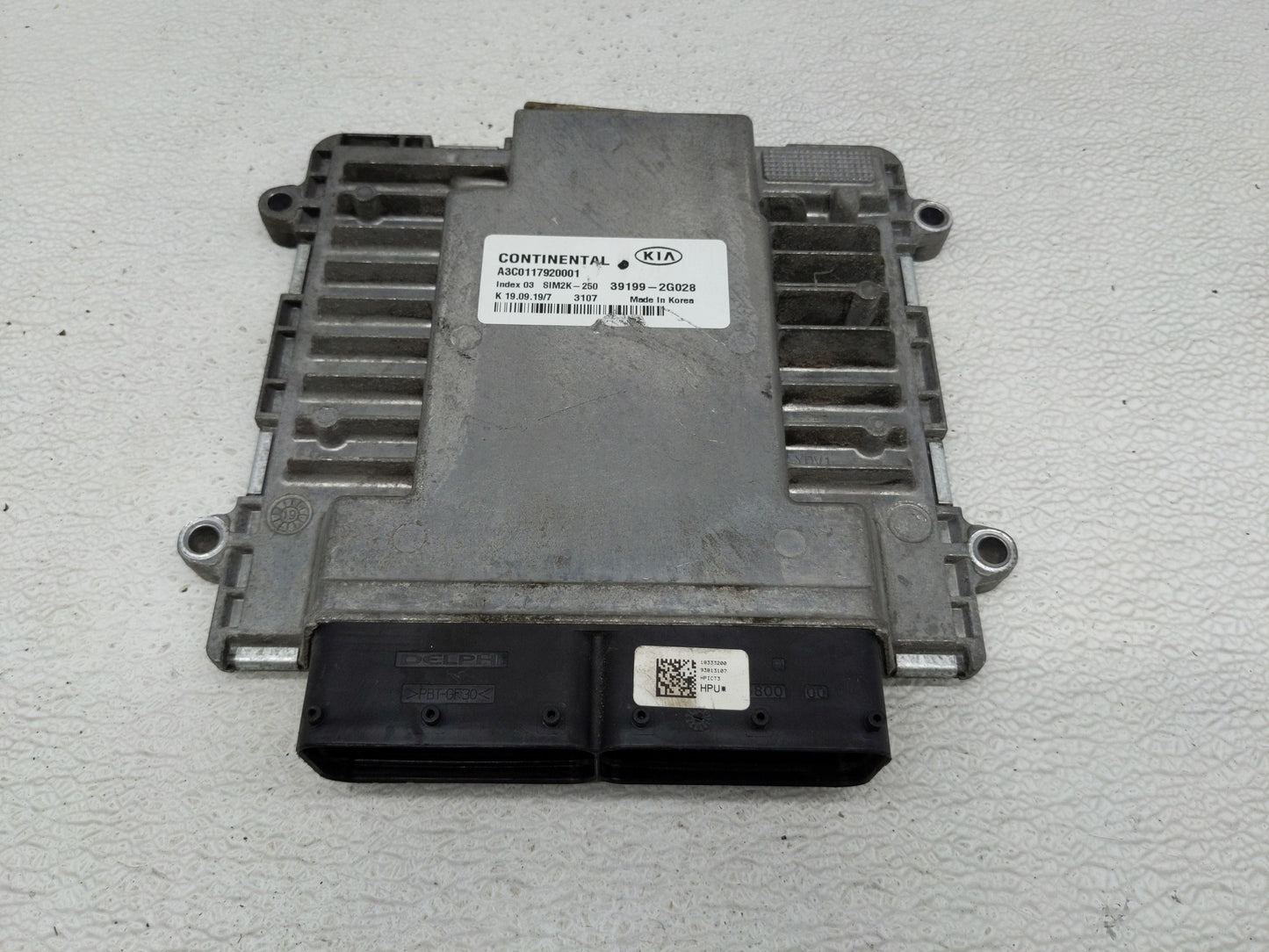 2020 Kia Optima PCM Engine Control Computer ECU ECM PCU OEM P/N:39199-2G028 Fits OEM Used Auto Parts - Oemusedautoparts1.com