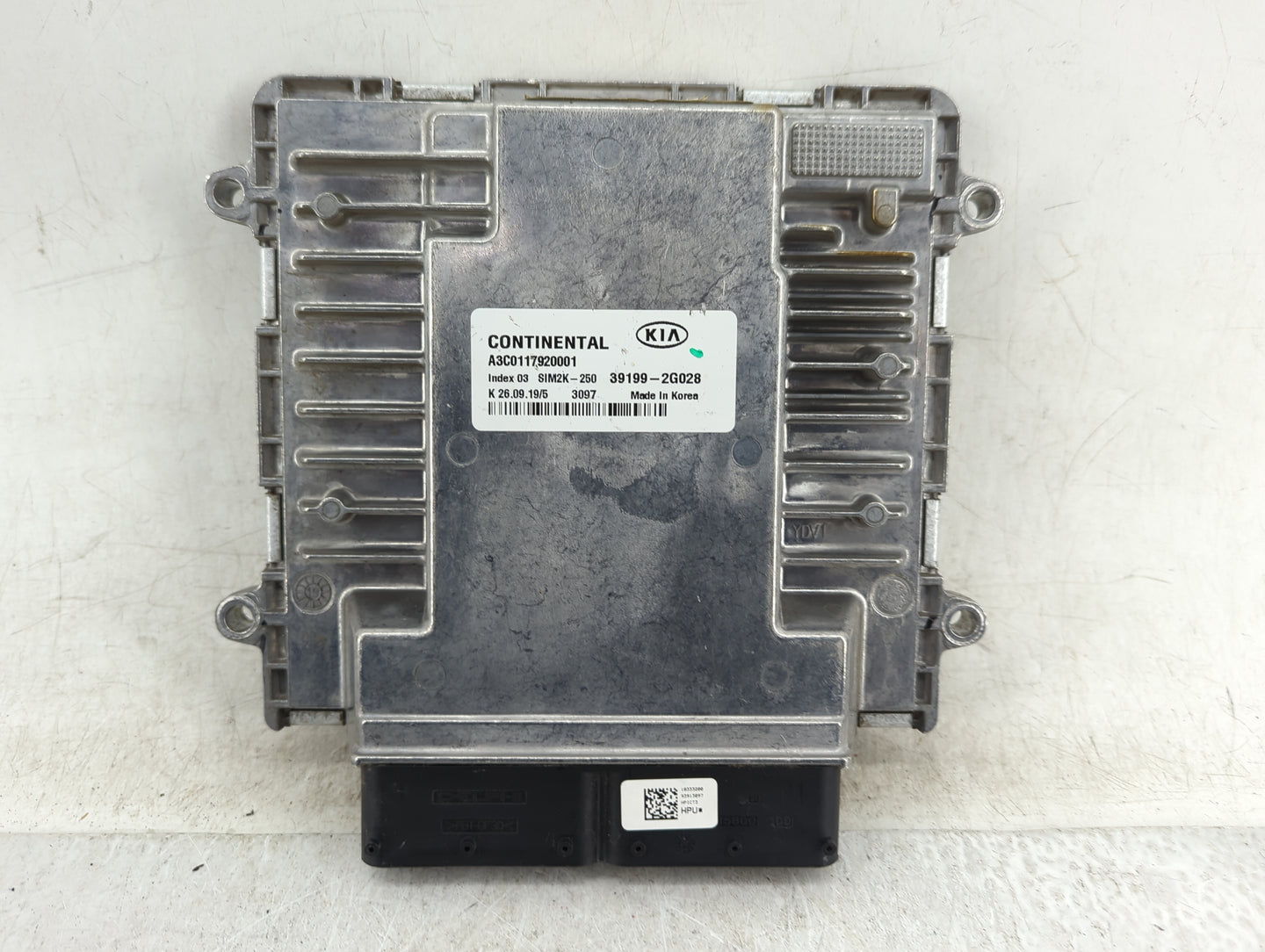 2020 Kia Optima PCM Engine Control Computer ECU ECM PCU OEM P/N:39199-2G028 Fits OEM Used Auto Parts - Oemusedautoparts1.com