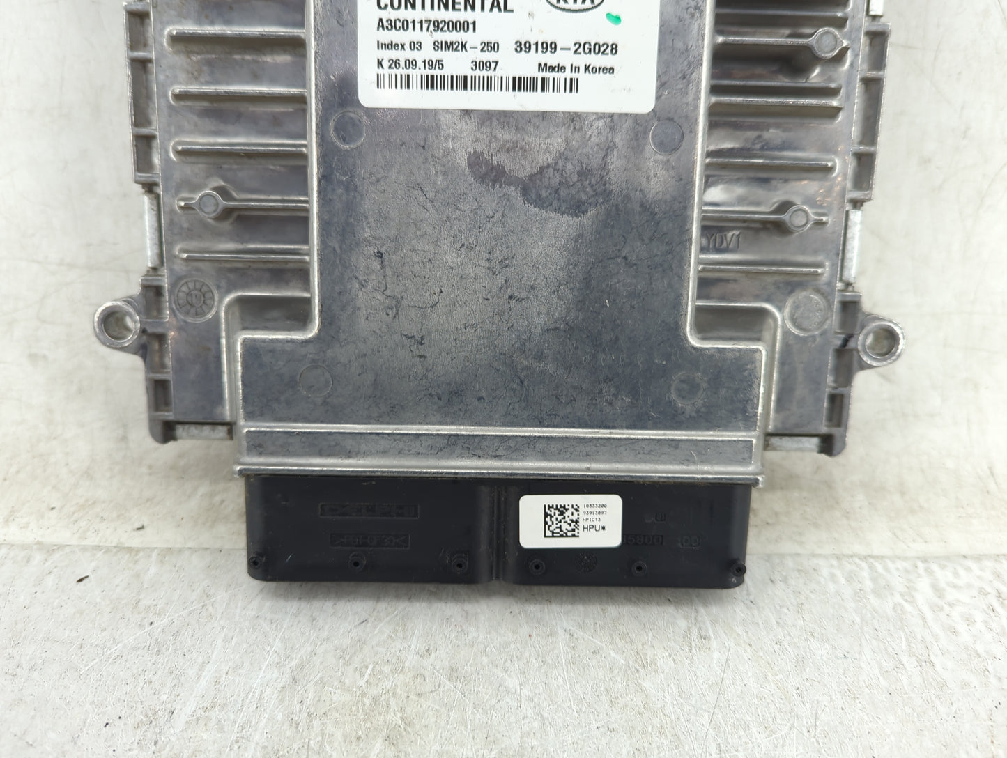 2020 Kia Optima PCM Engine Control Computer ECU ECM PCU OEM P/N:39199-2G028 Fits OEM Used Auto Parts - Oemusedautoparts1.com