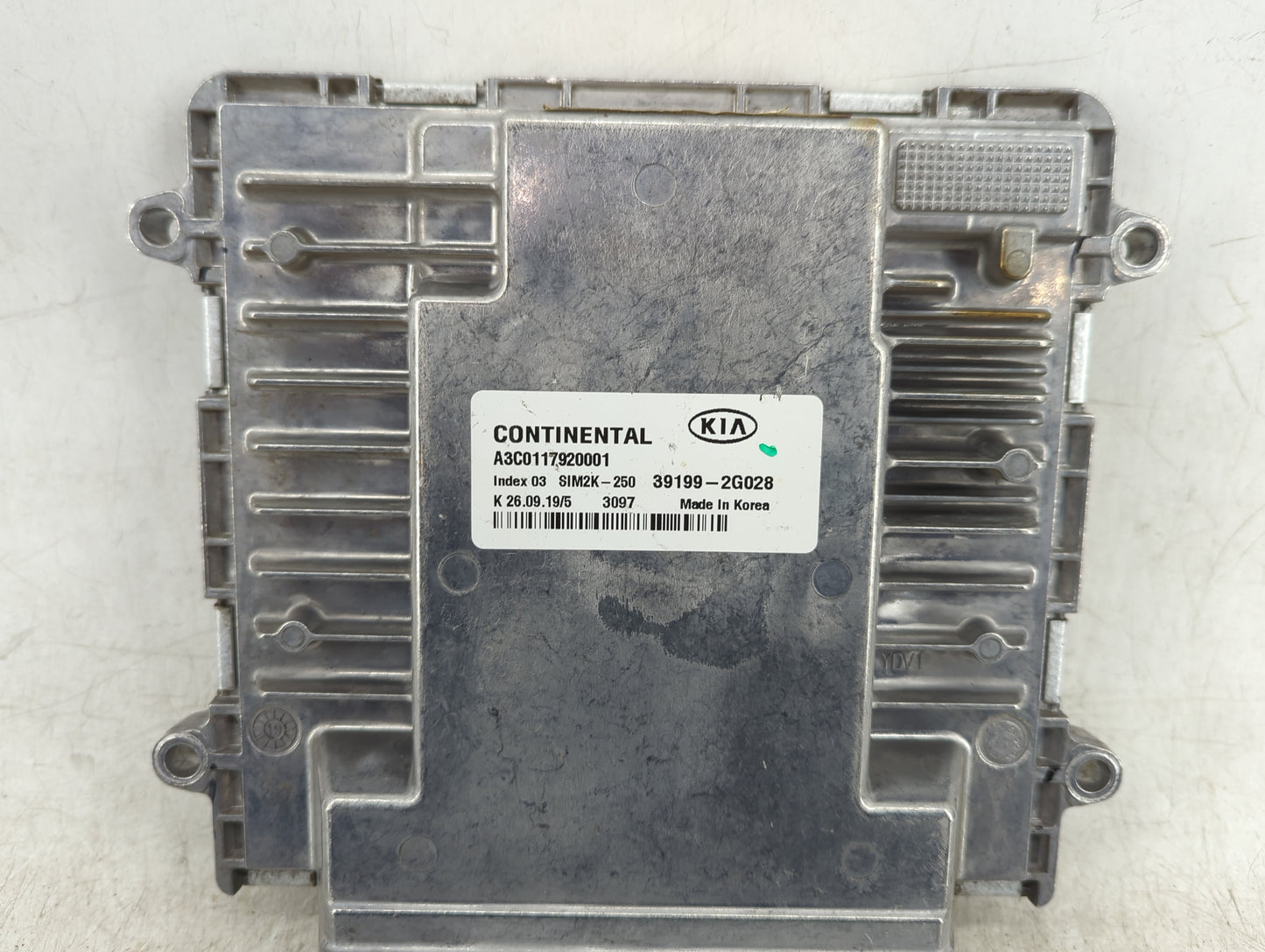2020 Kia Optima PCM Engine Control Computer ECU ECM PCU OEM P/N:39199-2G028 Fits OEM Used Auto Parts - Oemusedautoparts1.com