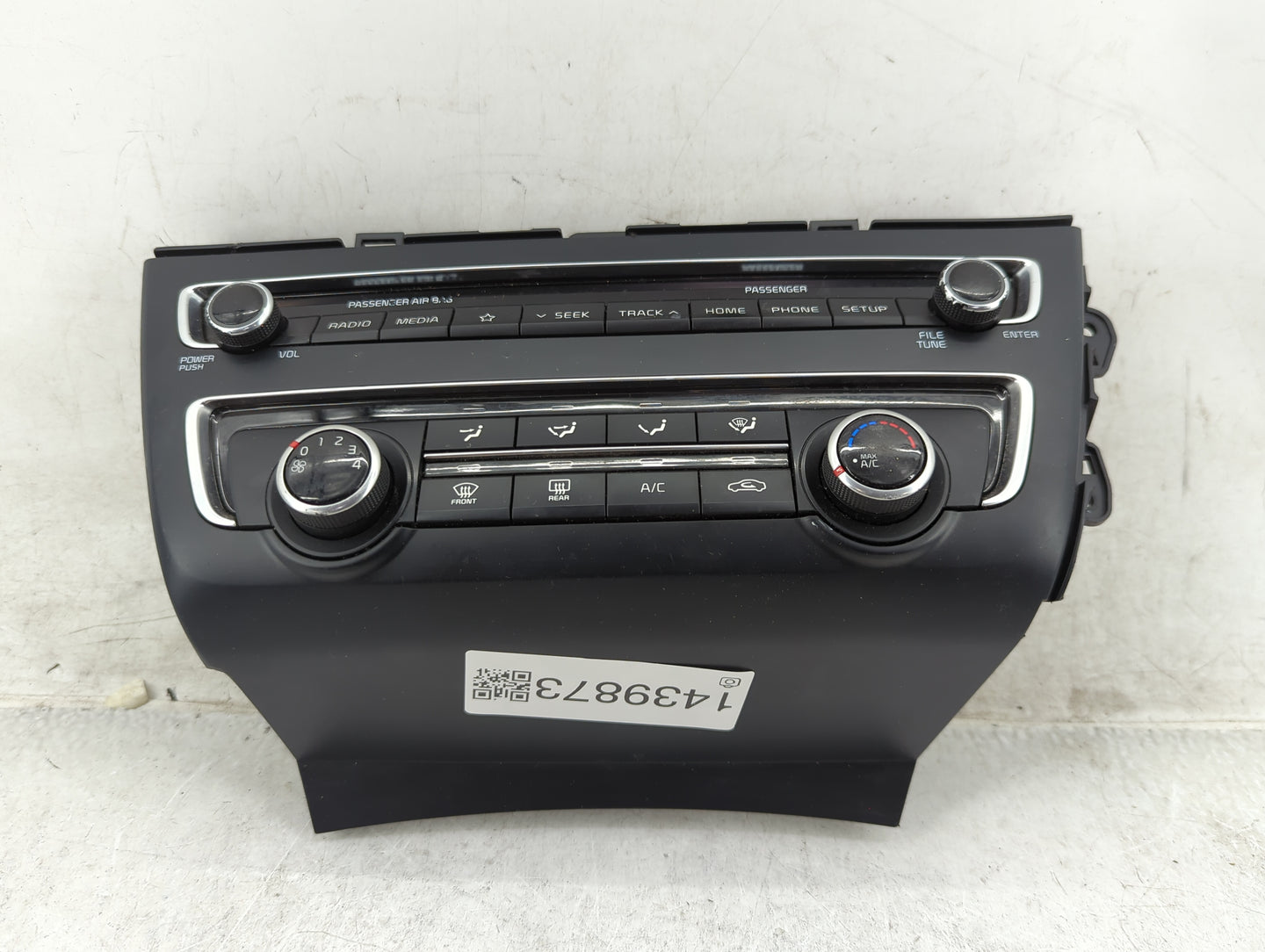 2019-2020 Kia Optima Climate Control Module Temperature AC/Heater Replacement P/N:97250-D5AA0 Fits Fits 2019 2020 OEM Used A