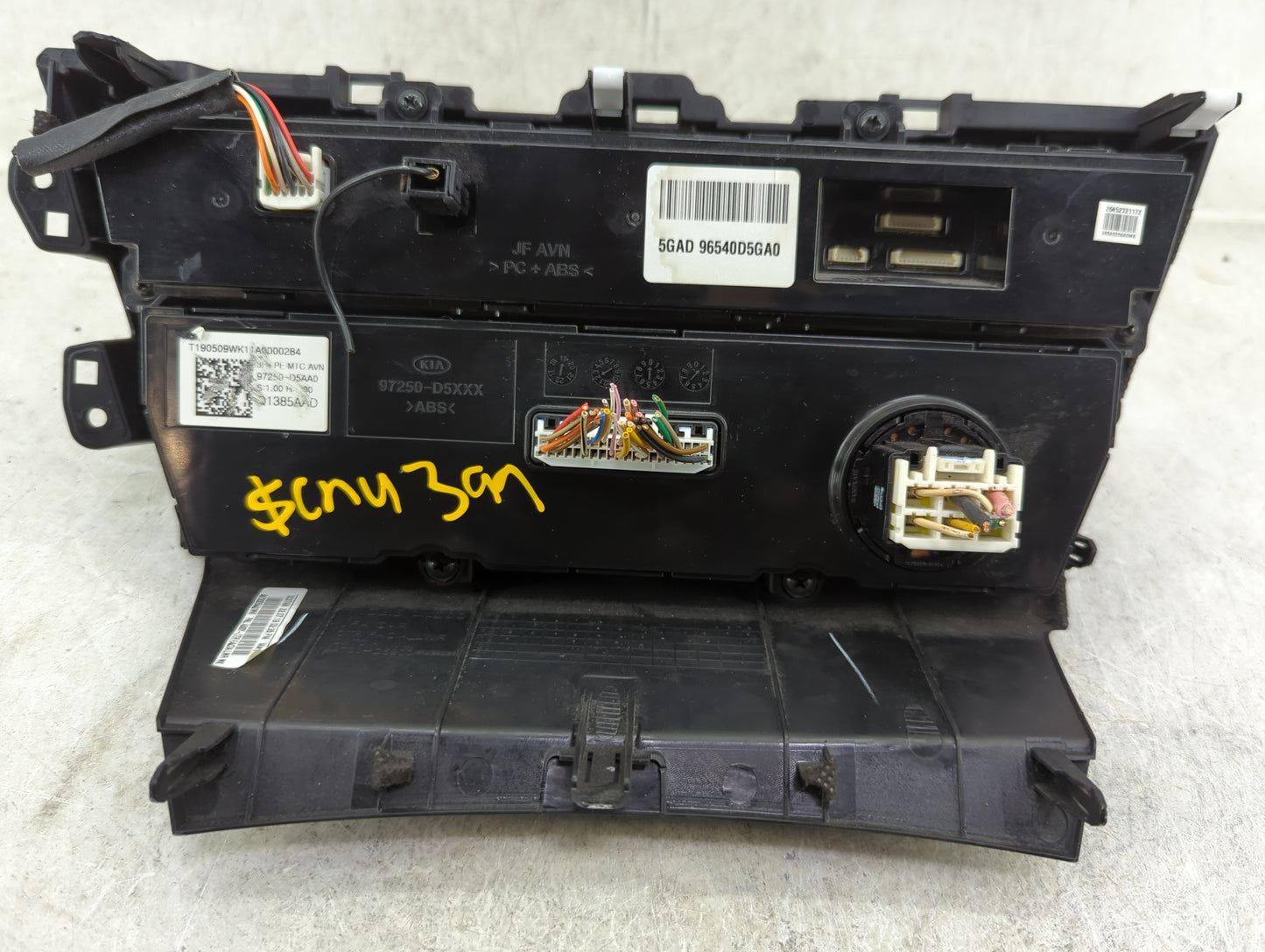 2019-2020 Kia Optima Climate Control Module Temperature AC/Heater Replacement P/N:97250-D5AA0 Fits Fits 2019 2020 OEM Used A