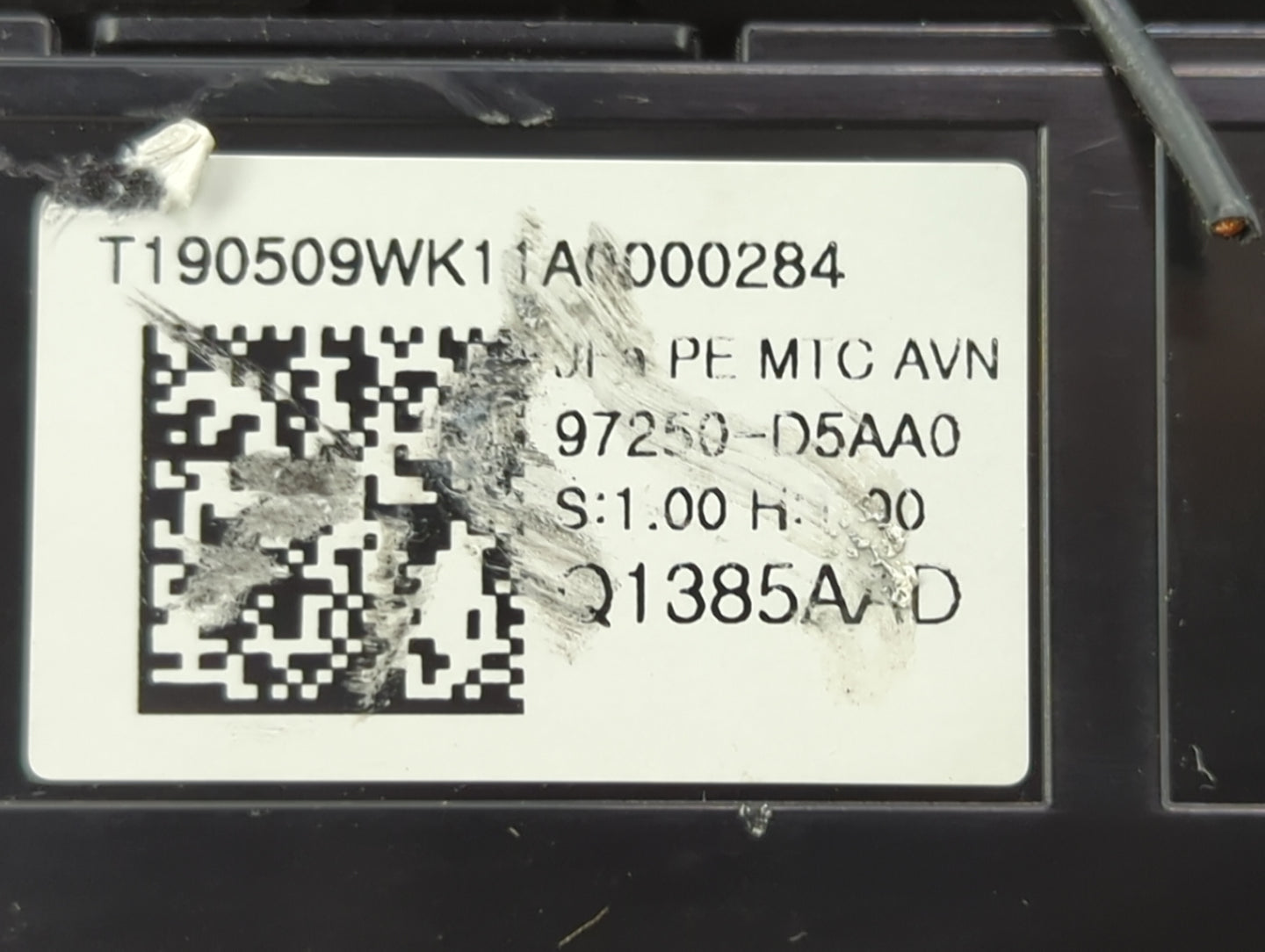 2019-2020 Kia Optima Climate Control Module Temperature AC/Heater Replacement P/N:97250-D5AA0 Fits Fits 2019 2020 OEM Used A