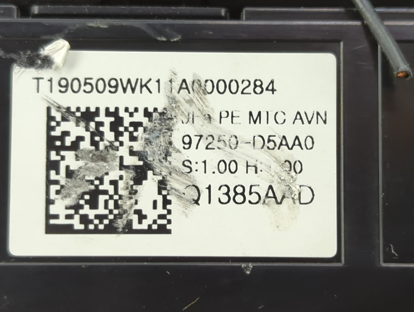 2019-2020 Kia Optima Climate Control Module Temperature AC/Heater Replacement P/N:97250-D5AA0 Fits Fits 2019 2020 OEM Used A