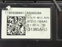 2019-2020 Kia Optima Climate Control Module Temperature AC/Heater Replacement P/N:97250-D5AA0 Fits Fits 2019 2020 OEM Used A