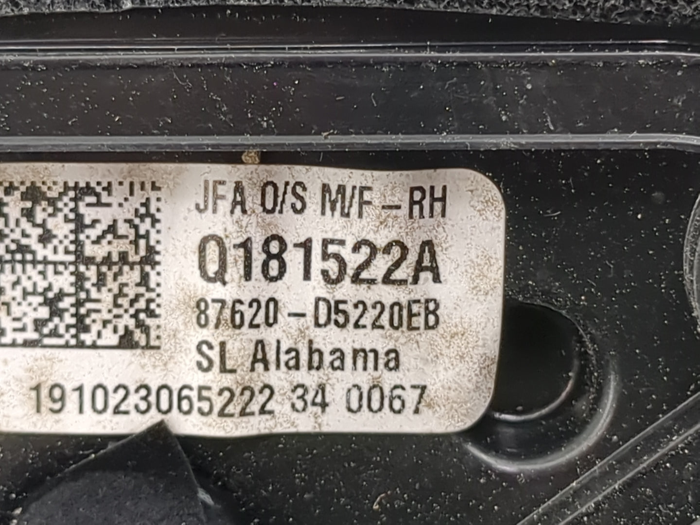 2019-2020 Kia Optima Passenger Side View Mirror - Right Door Mirror OEM Used - Oemusedautoparts1.com