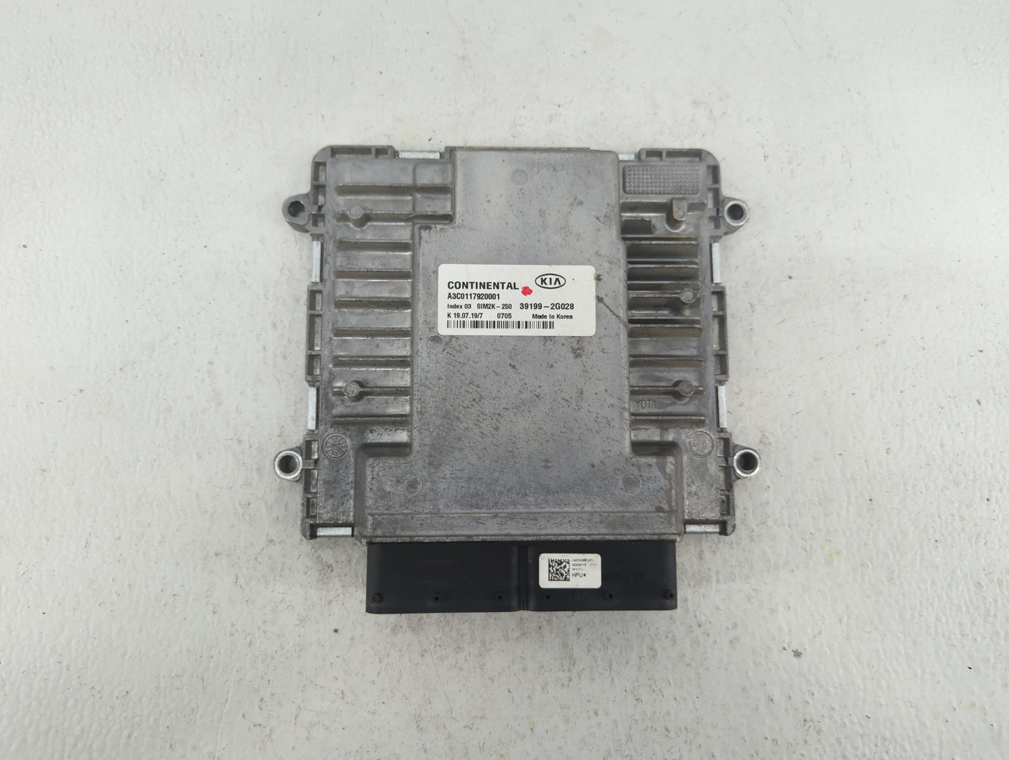 2019 Kia Optima PCM Engine Control Computer ECU ECM PCU OEM P/N:39199-2G028 39171-2GJL0 Fits OEM Used Auto Parts - Oemusedau